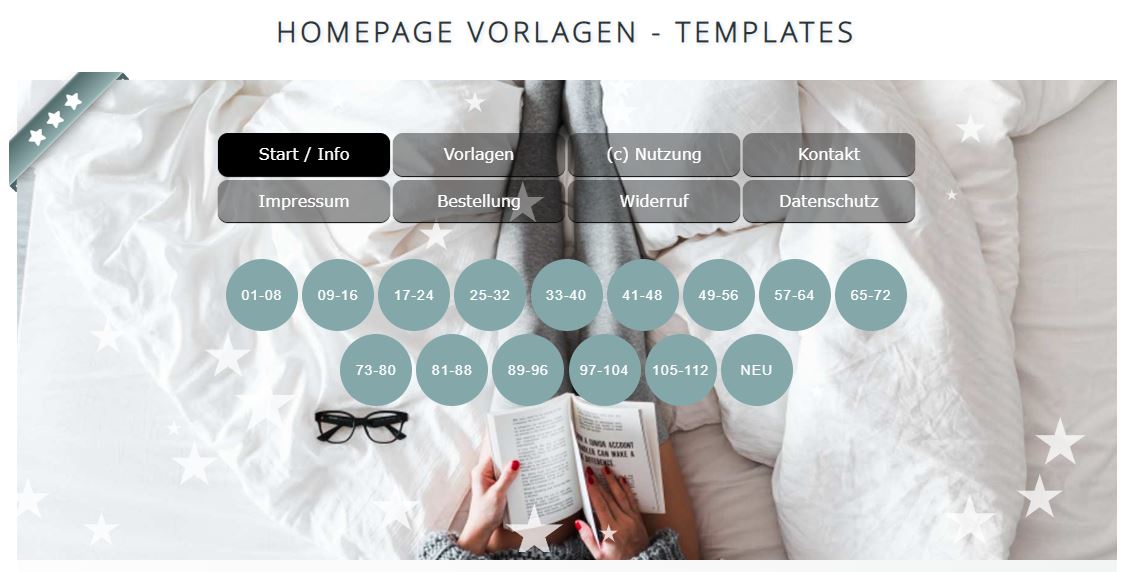 on-mouseover homepagevorlagen templates